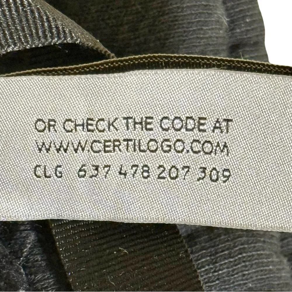 PALM ANGELS GOTHIC LOGO SWEATPANTS IN BLACK WITH BLUE HUE MULTICOLOR PRINT - Picture 8 of 8